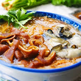 嘉義小吃推薦 嘉義正義蚵仔麵線